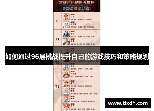 如何通过96层挑战提升自己的游戏技巧和策略规划
